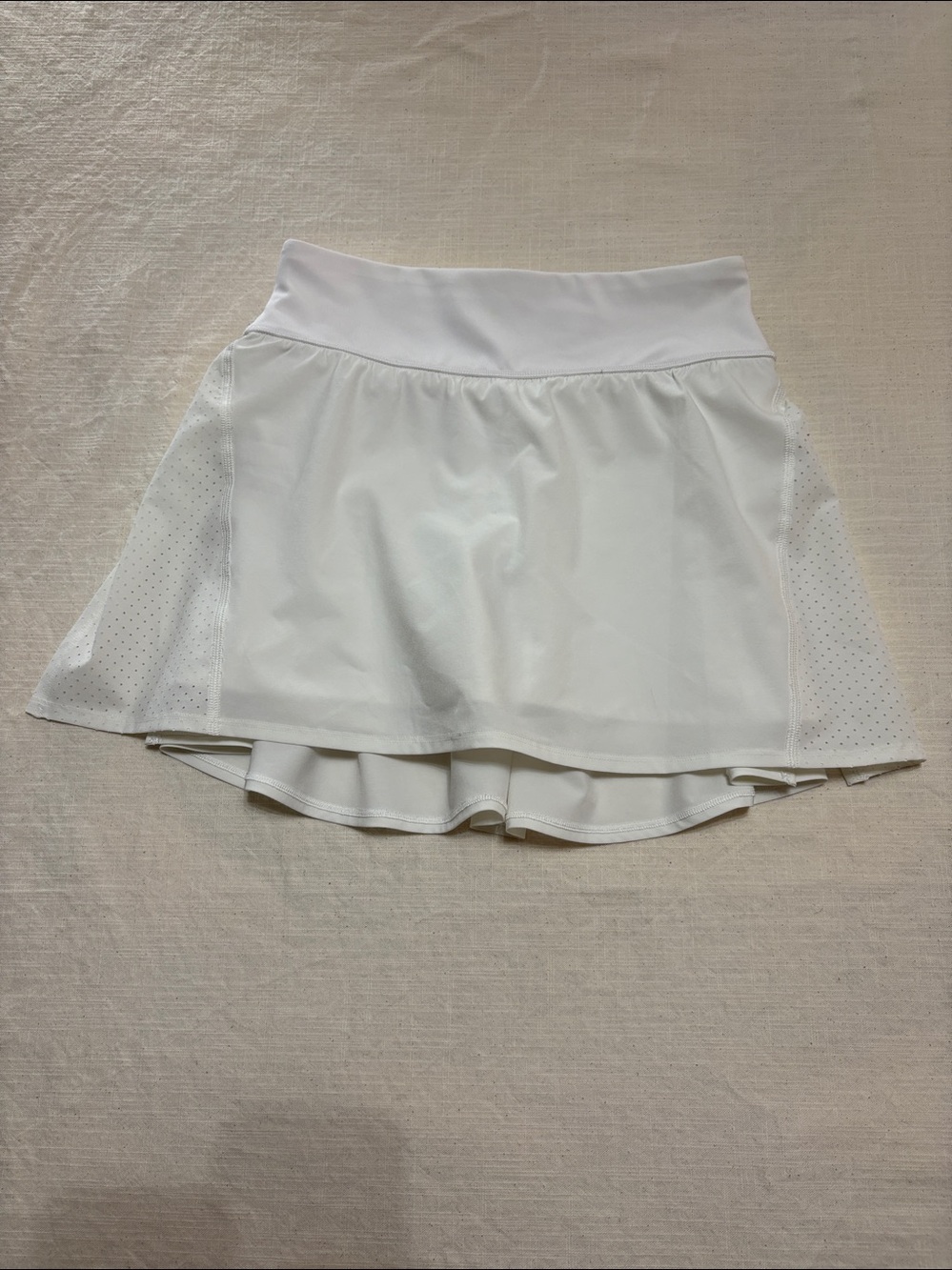 Spanx white athletic skirt size small